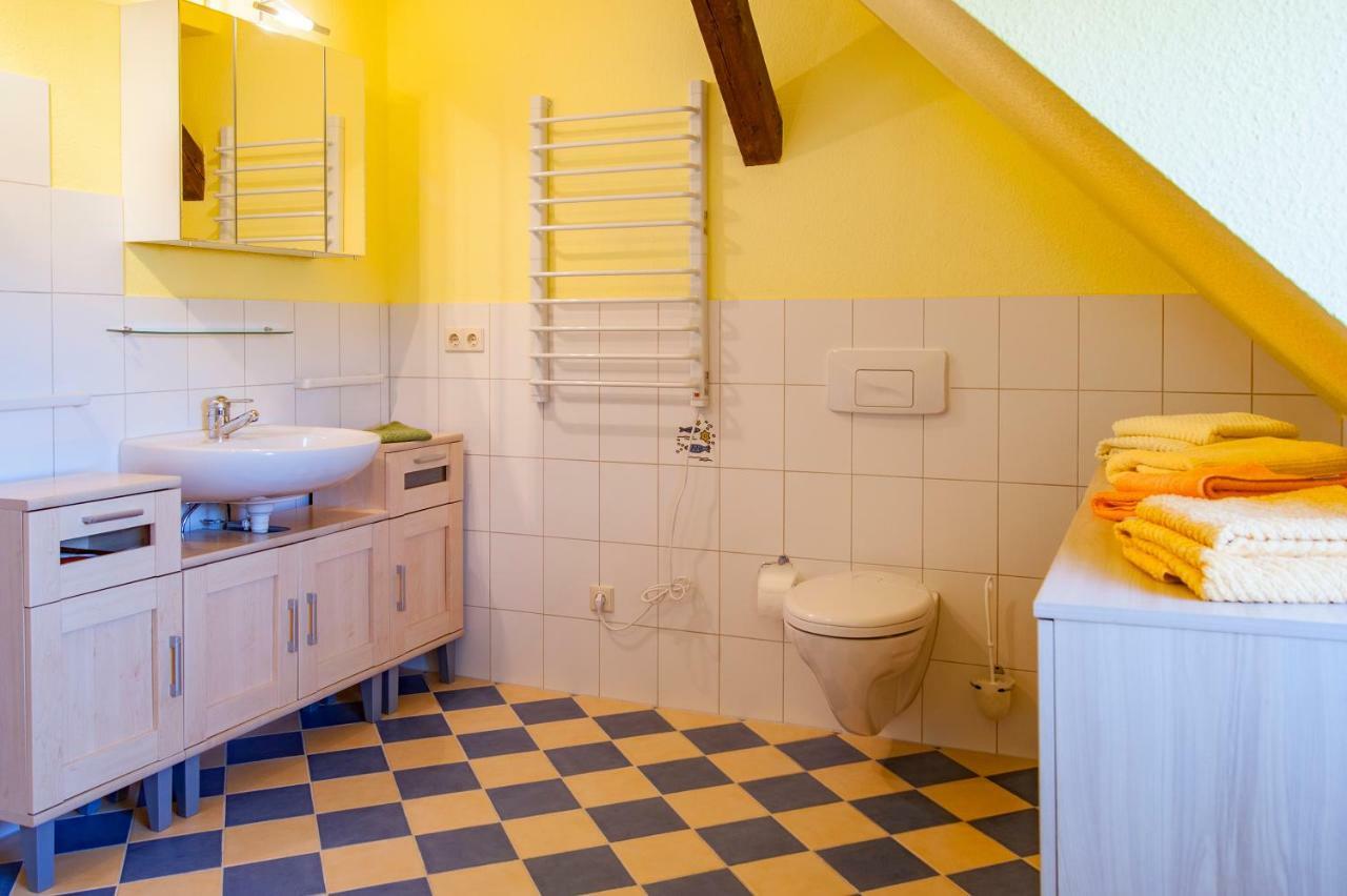 Dreiseitenhof Ferienwohnung Kuenzel Tharandt Dış mekan fotoğraf