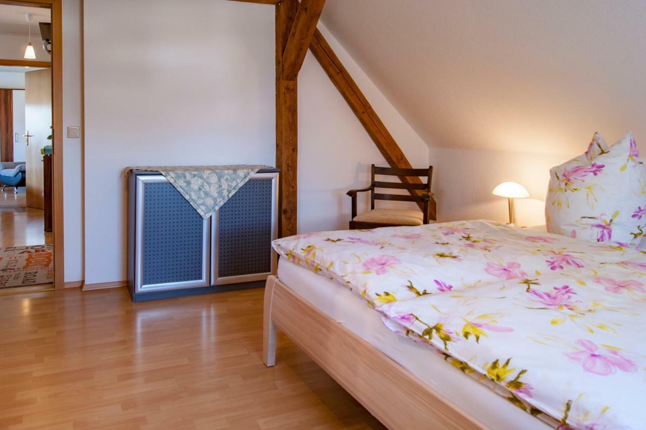 Dreiseitenhof Ferienwohnung Kuenzel Tharandt Dış mekan fotoğraf